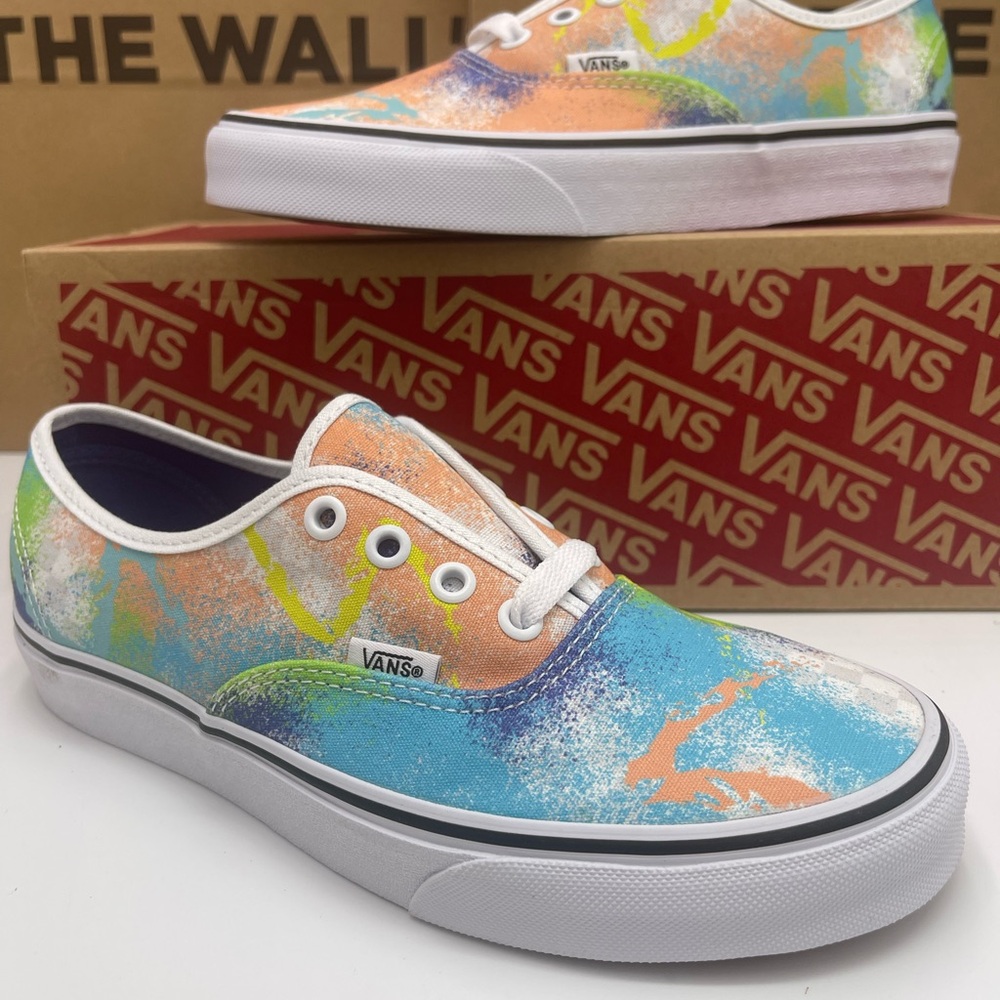 Vans Men’s Authentic
(Retro Mart) Multi/True White Sneakers 
VN0A348A40L - Picture 15 of 16